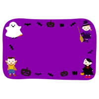 ハロウィンフレームのイラスト2