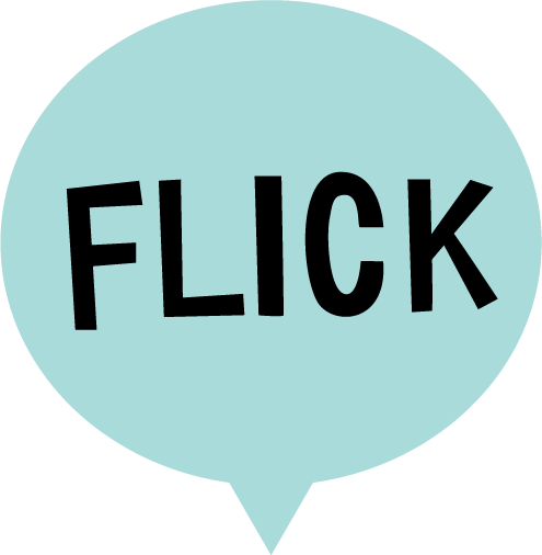 FLICKの文字アイコンのイラスト