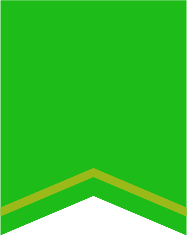 緑色のラベルのアイコンイラスト