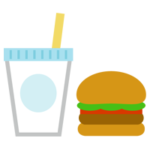 飲食のアイコンイラスト