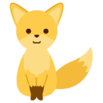 キツネのイラスト1