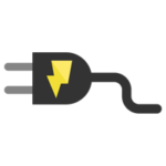 充電中のアイコンイラスト
