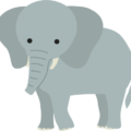 ゾウのイラスト1