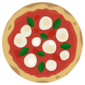 マルゲリータピザのイラスト1