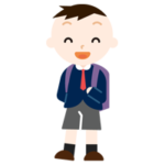 入学式の少年のイラスト3