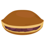 どら焼きのイラスト1