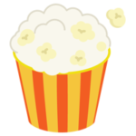 ポップコーンのイラスト1