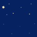 星空のイラスト